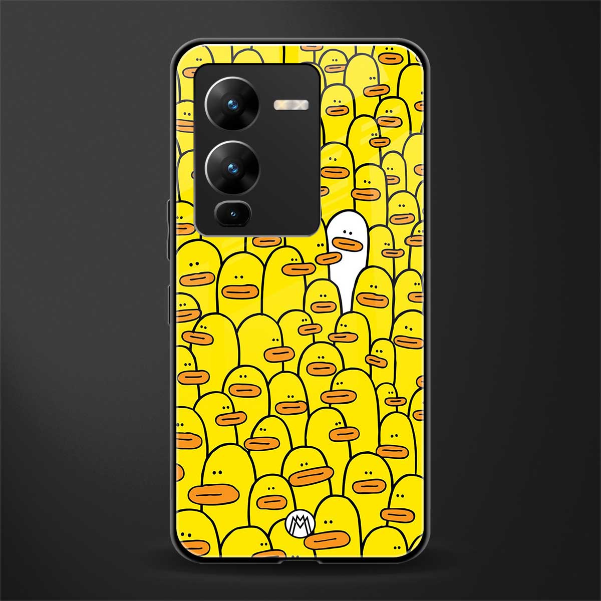 brian the duck back phone cover | glass case for vivo v25 pro 5g