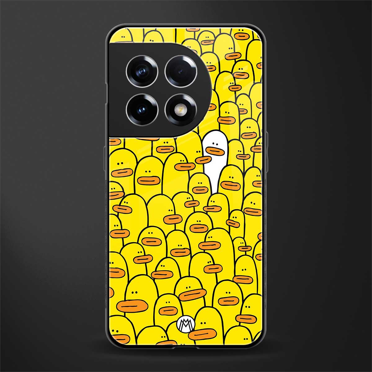 brian the duck back phone cover | glass case for oneplus 11r