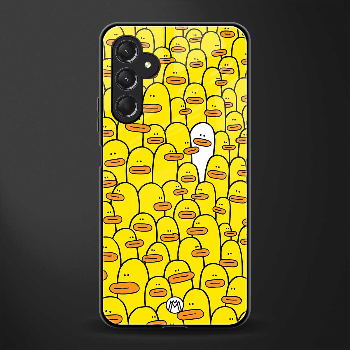 brian the duck back phone cover | glass case for samsun galaxy a24 4g