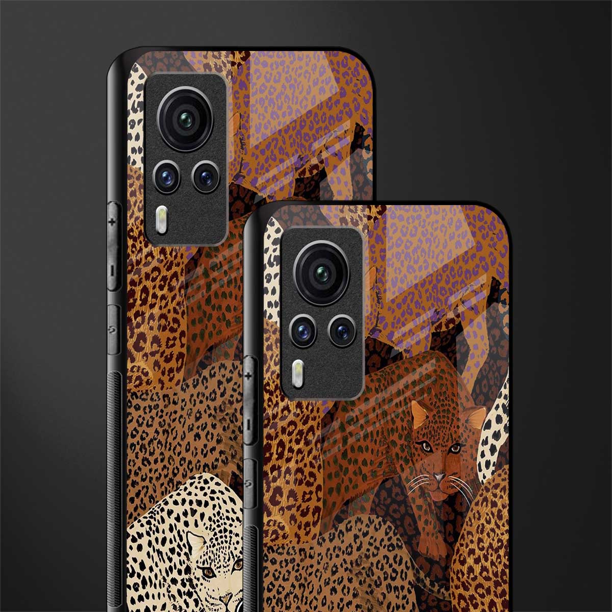 brown beasts glass case for vivo x60 pro image-2