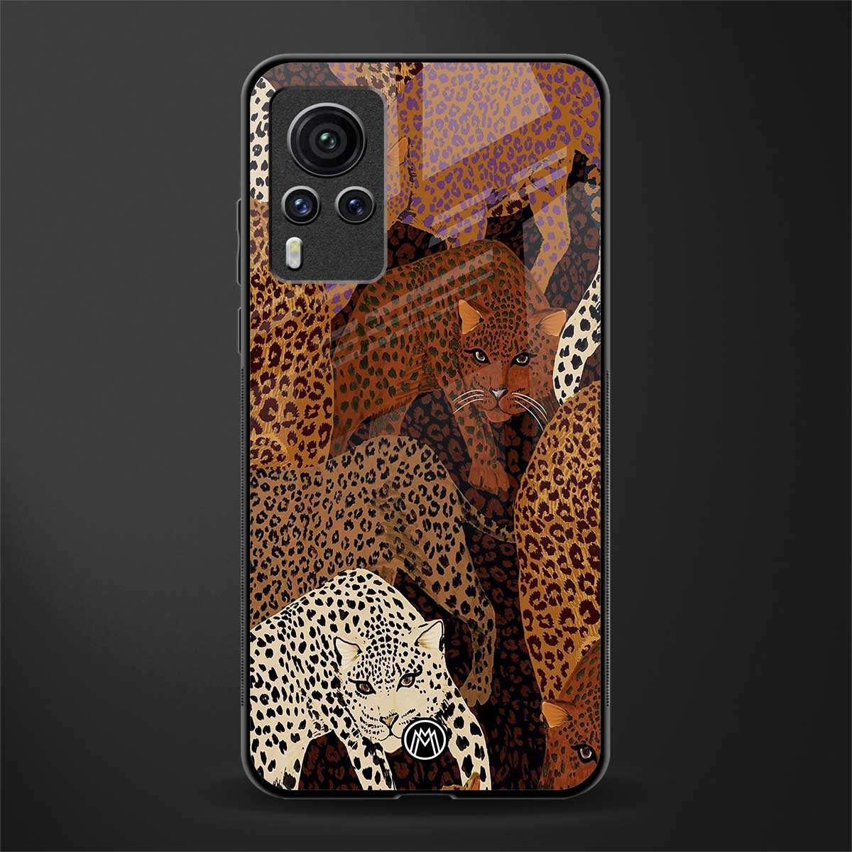 brown beasts glass case for vivo x60 pro image