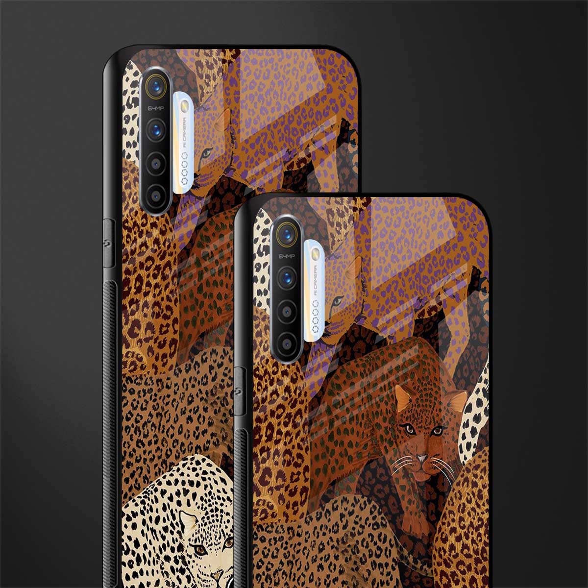 brown beasts glass case for realme xt image-2
