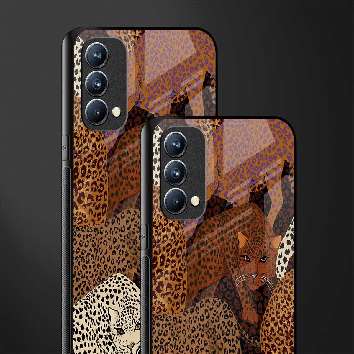 brown beasts glass case for oppo f19 image-2