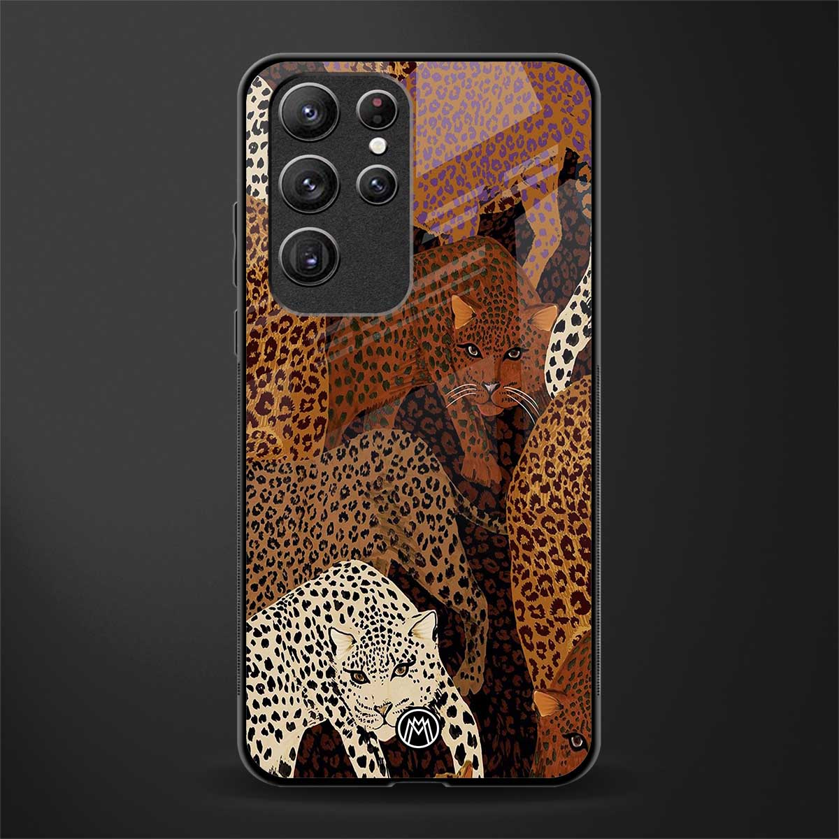 brown beasts glass case for samsung galaxy s22 ultra 5g image
