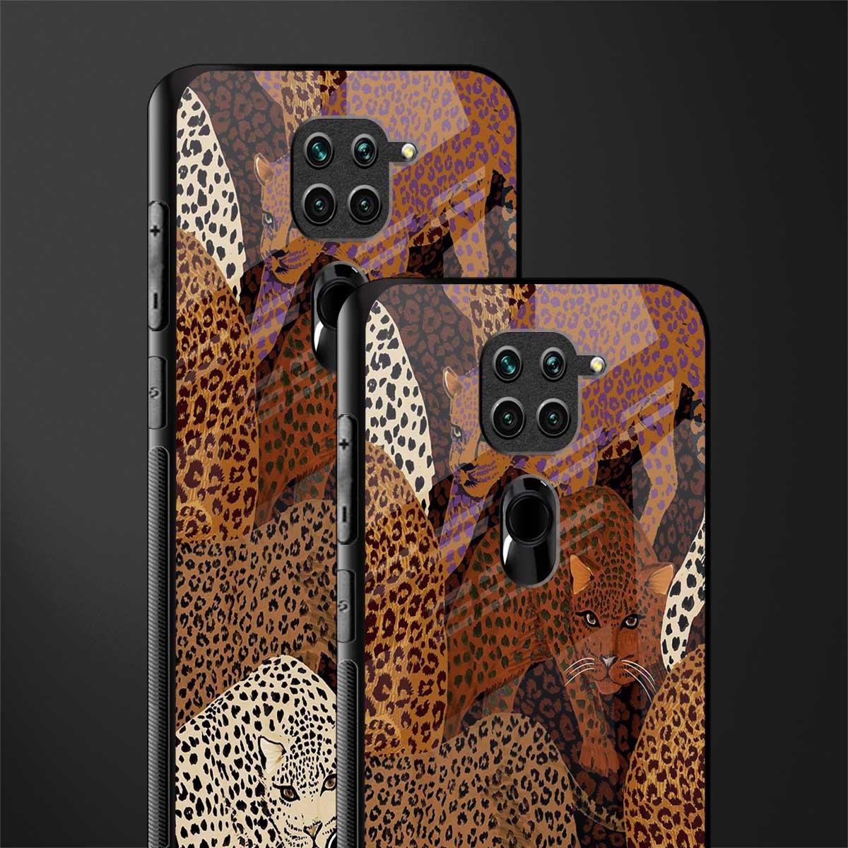 brown beasts glass case for redmi note 9 image-2