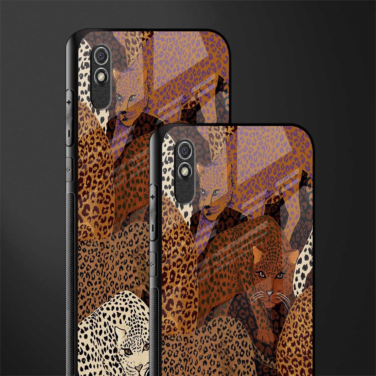 brown beasts glass case for redmi 9a image-2
