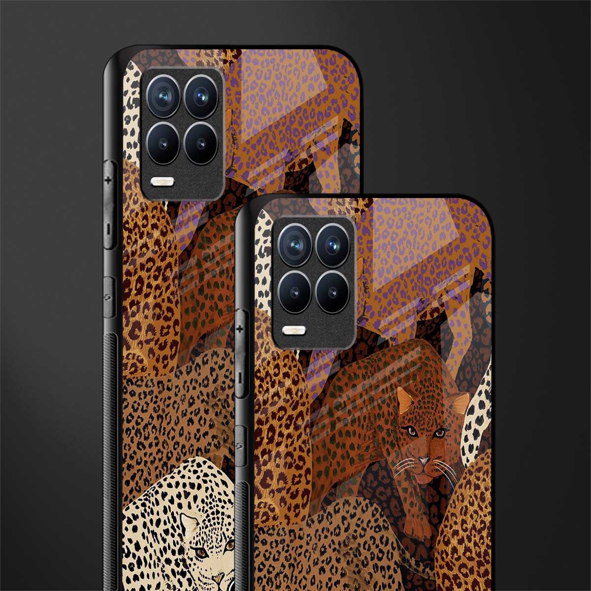 brown beasts glass case for realme 8 4g image-2