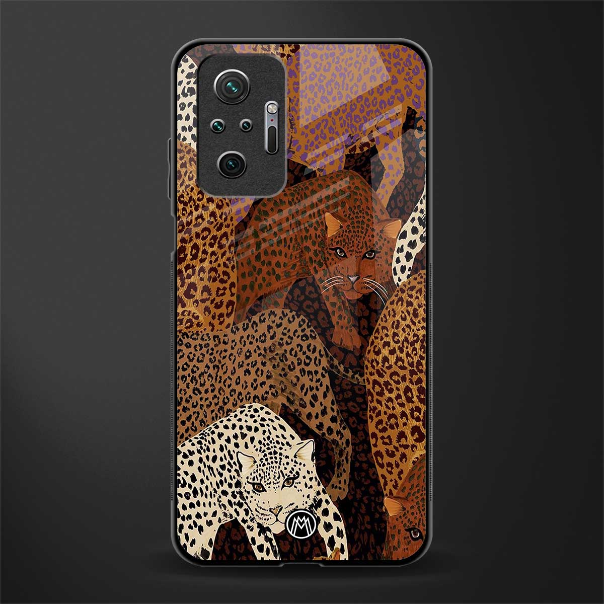 brown beasts glass case for redmi note 10 pro max image