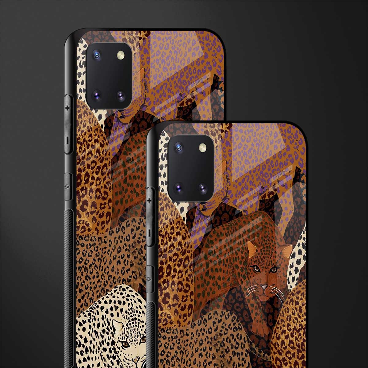 brown beasts glass case for samsung a81 image-2