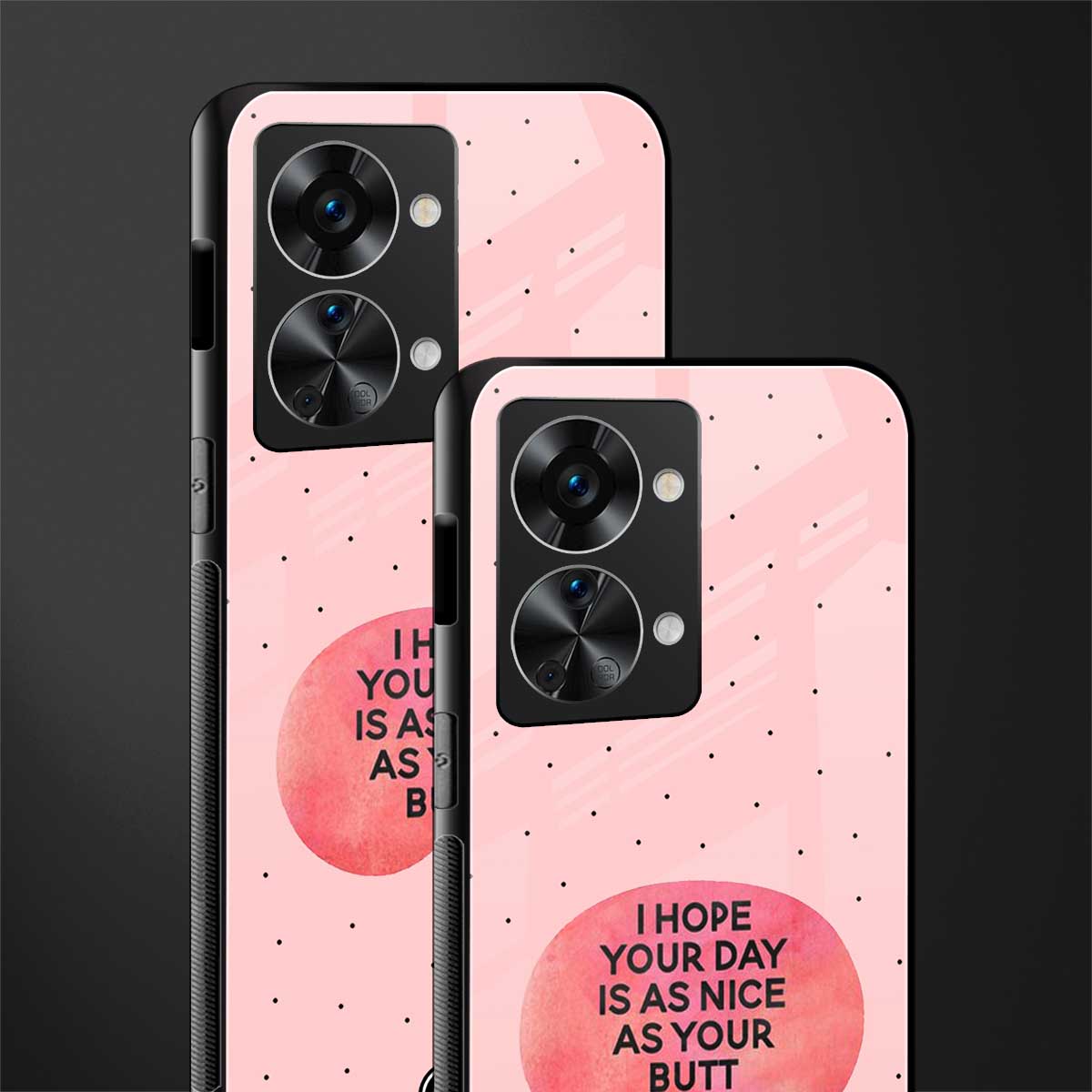 butt day quote glass case for phone case | glass case for oneplus nord 2t 5g