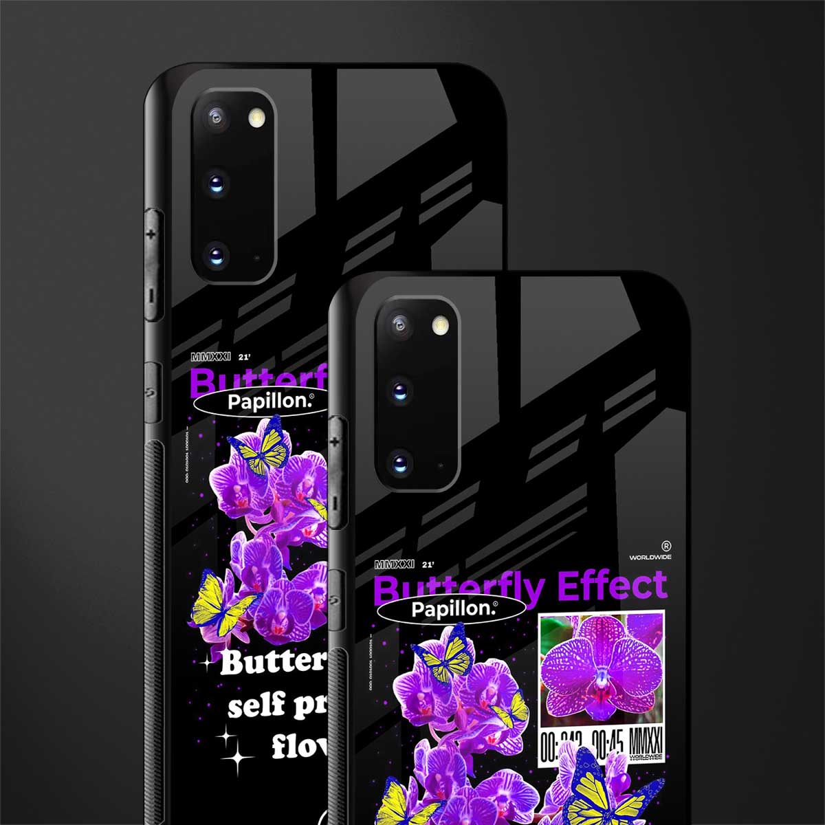 butterfly effect glass case for samsung galaxy s20 image-2