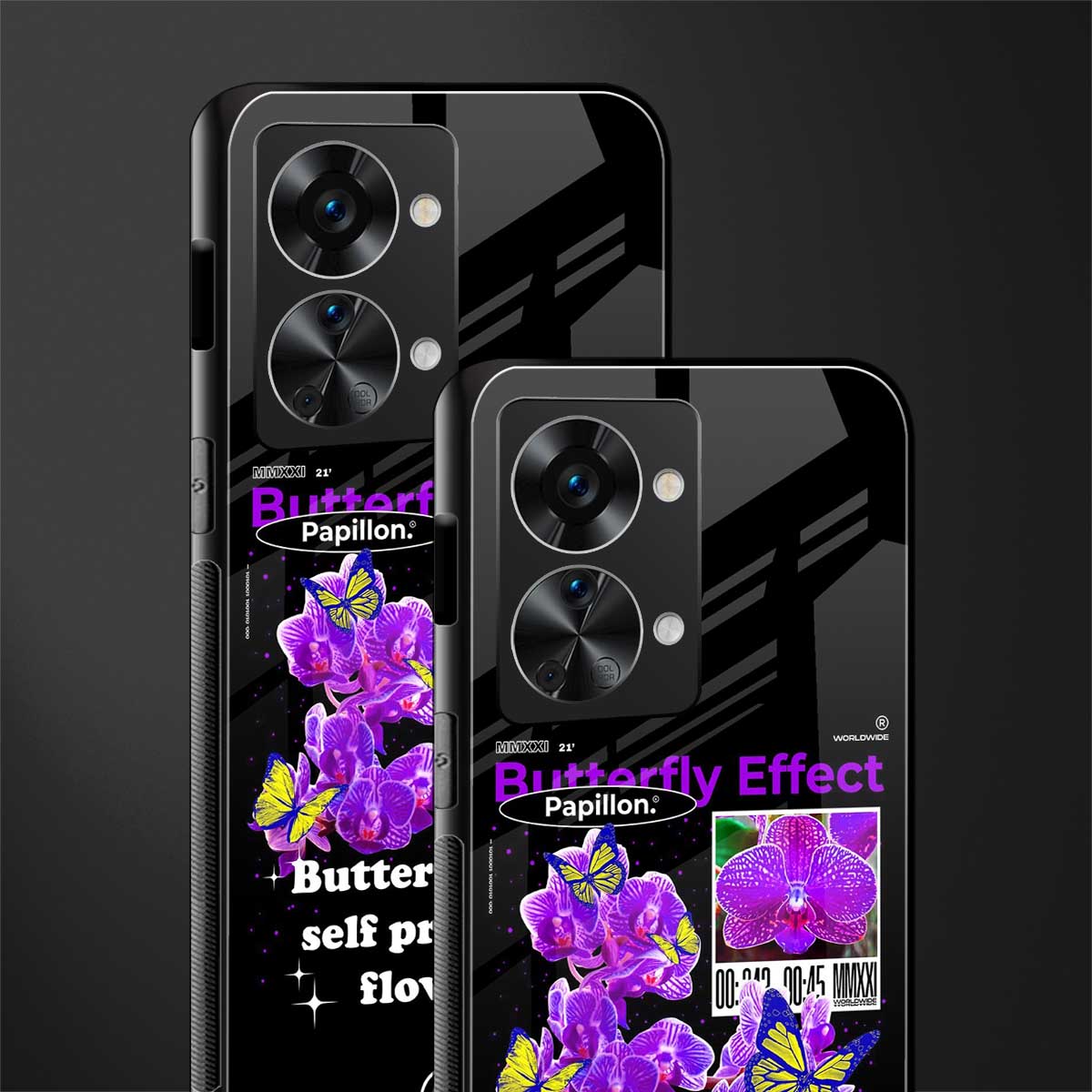 butterfly effect glass case for phone case | glass case for oneplus nord 2t 5g