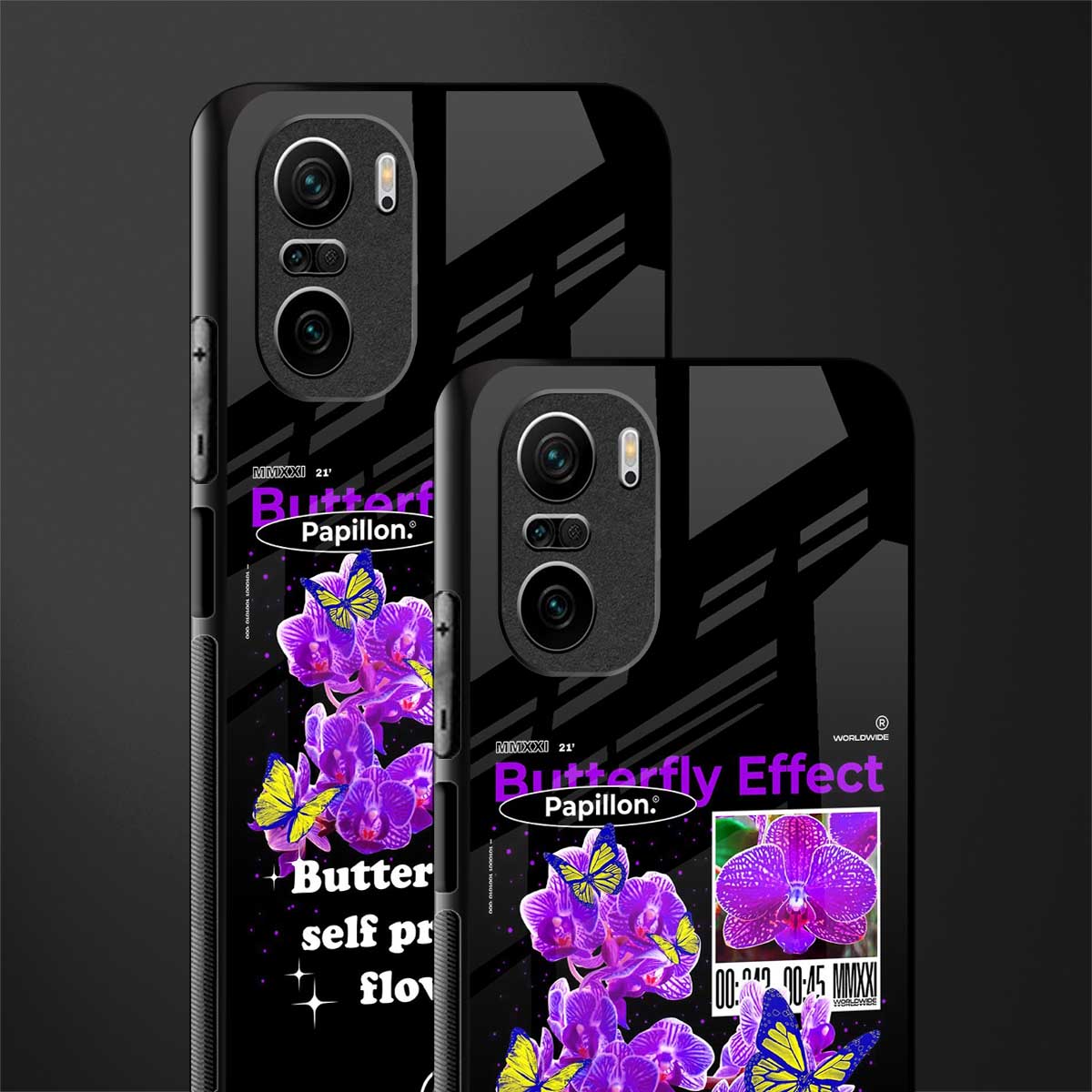 butterfly effect glass case for mi 11x 5g image-2
