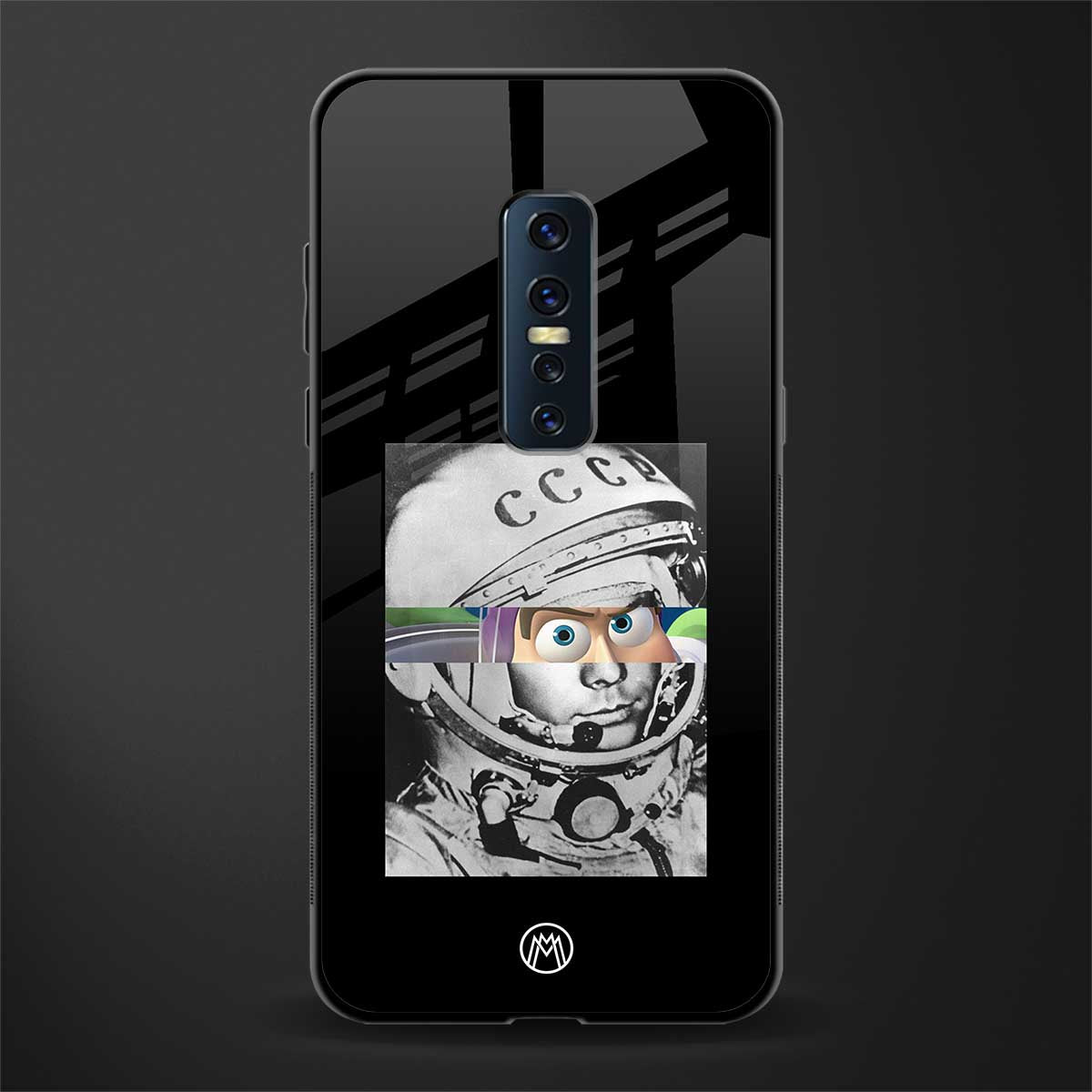 buzz lightyear astronaut mobile glass case for vivo v17 pro image