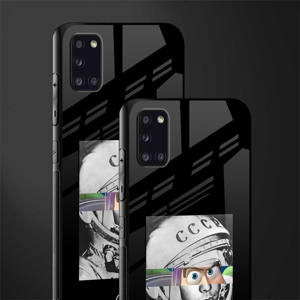 buzz lightyear astronaut mobile glass case for samsung galaxy a31 image-2