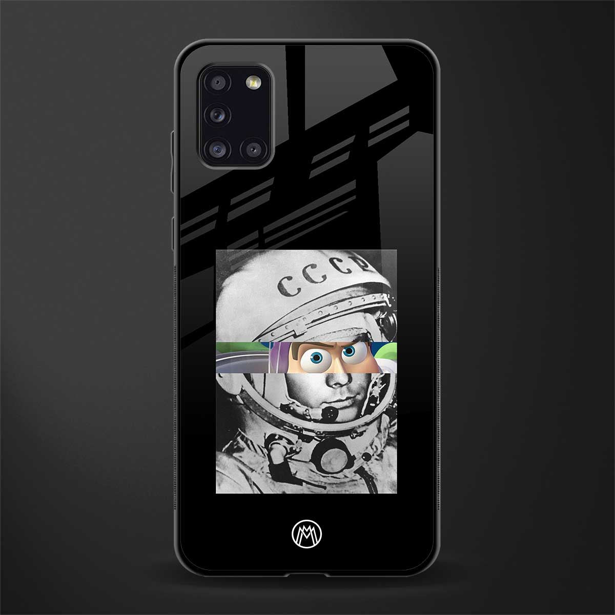 buzz lightyear astronaut mobile glass case for samsung galaxy a31 image