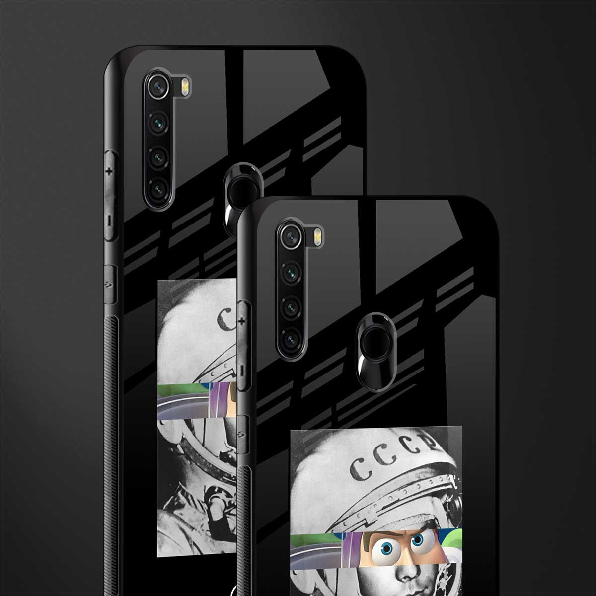 buzz lightyear astronaut mobile glass case for redmi note 8 image-2