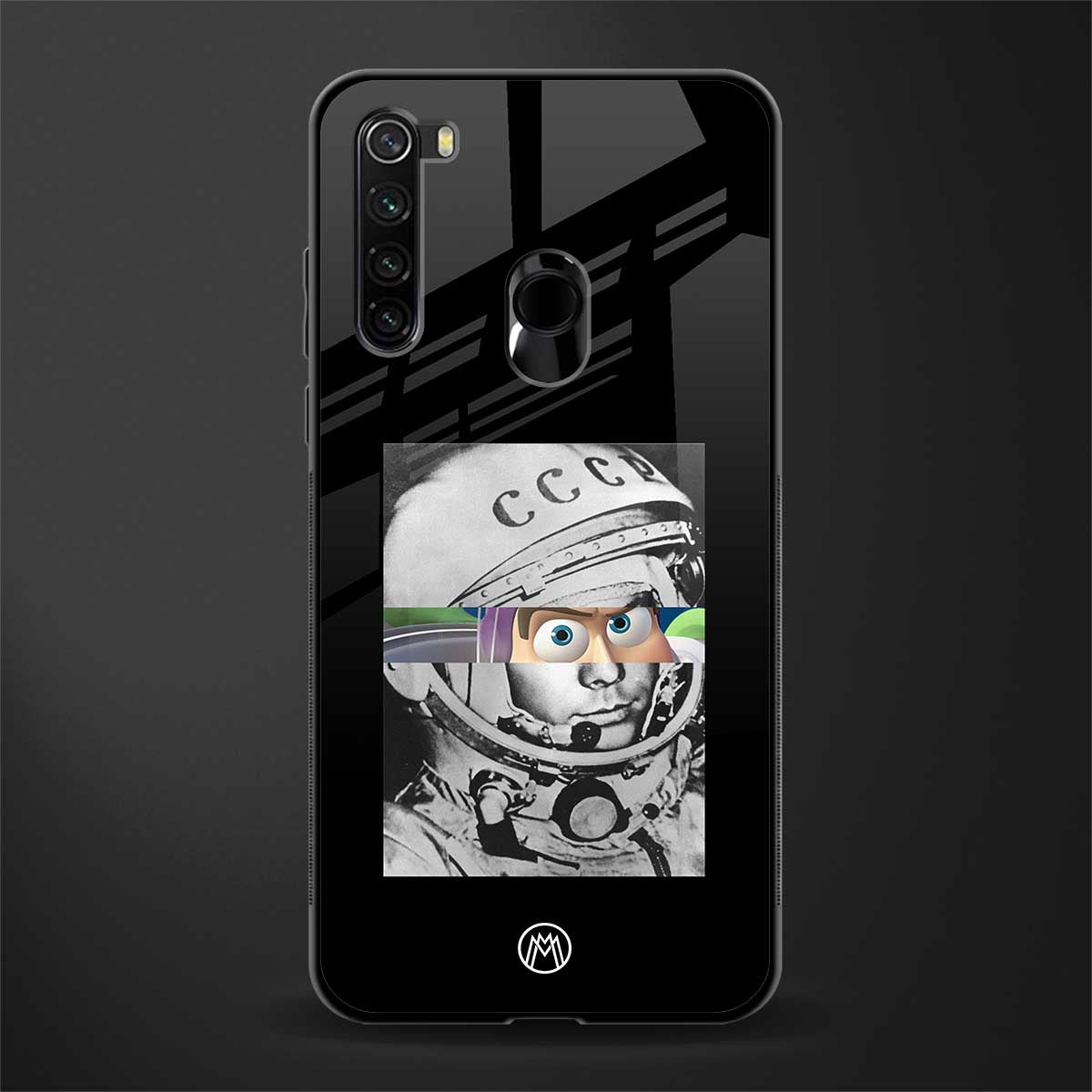 buzz lightyear astronaut mobile glass case for redmi note 8 image