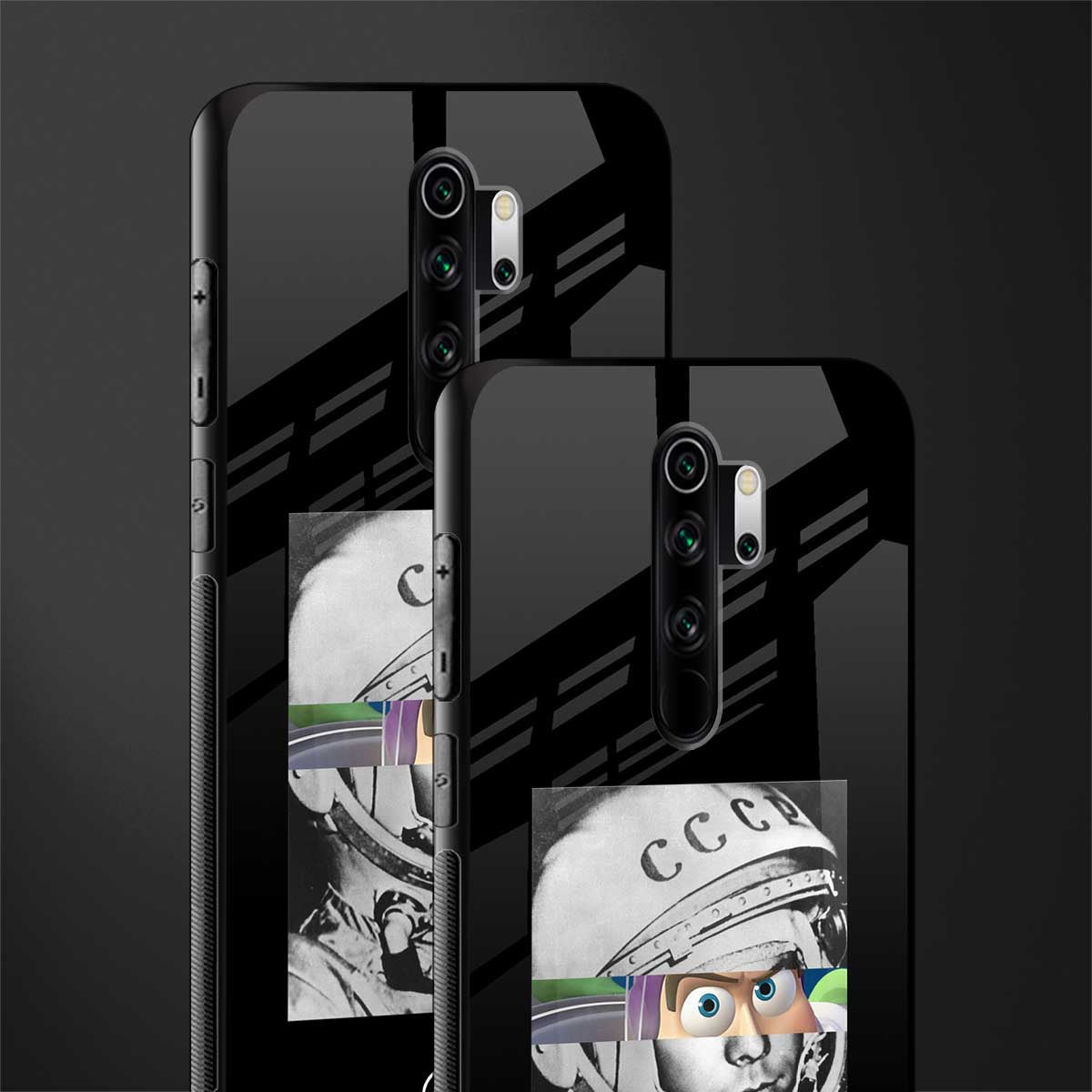 buzz lightyear astronaut mobile glass case for redmi note 8 pro image-2