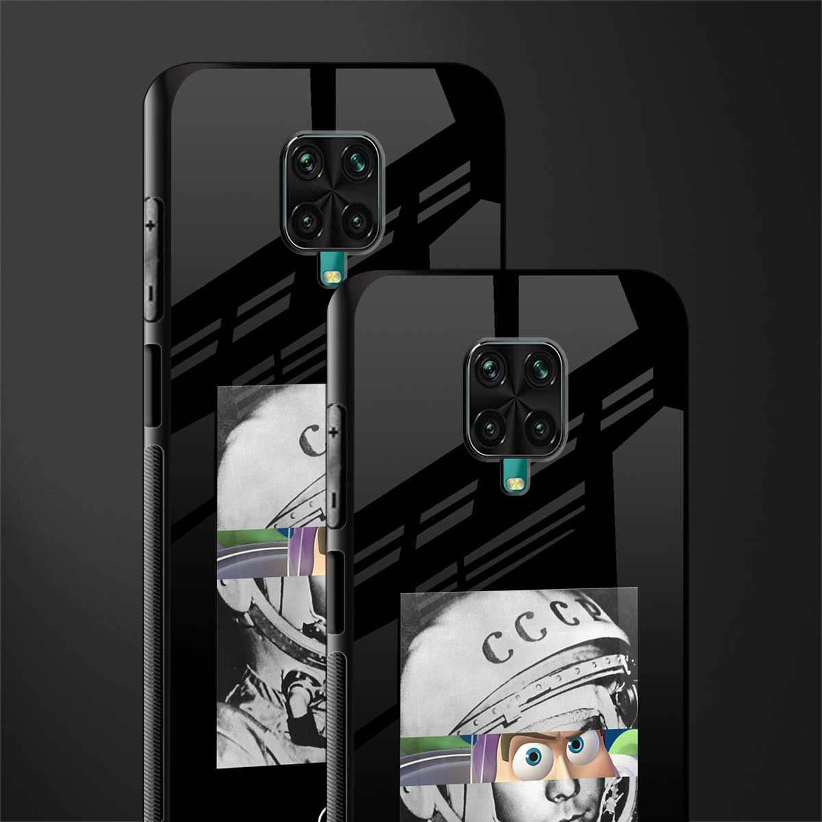 buzz lightyear astronaut mobile glass case for redmi note 9 pro max image-2