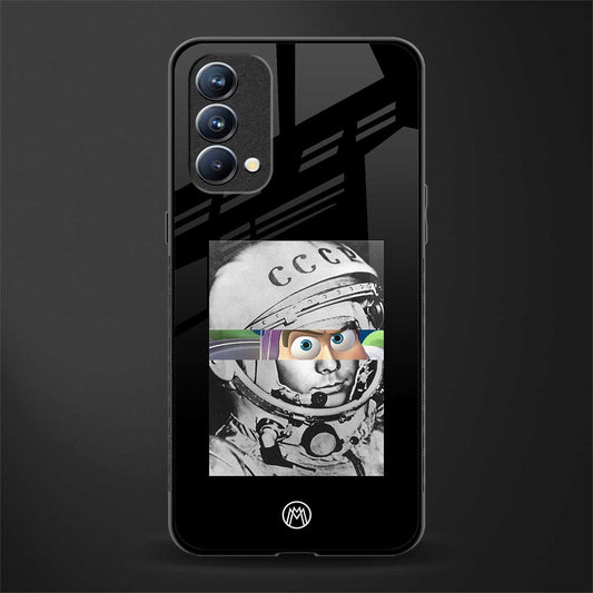 buzz lightyear astronaut mobile glass case for oppo f19s image