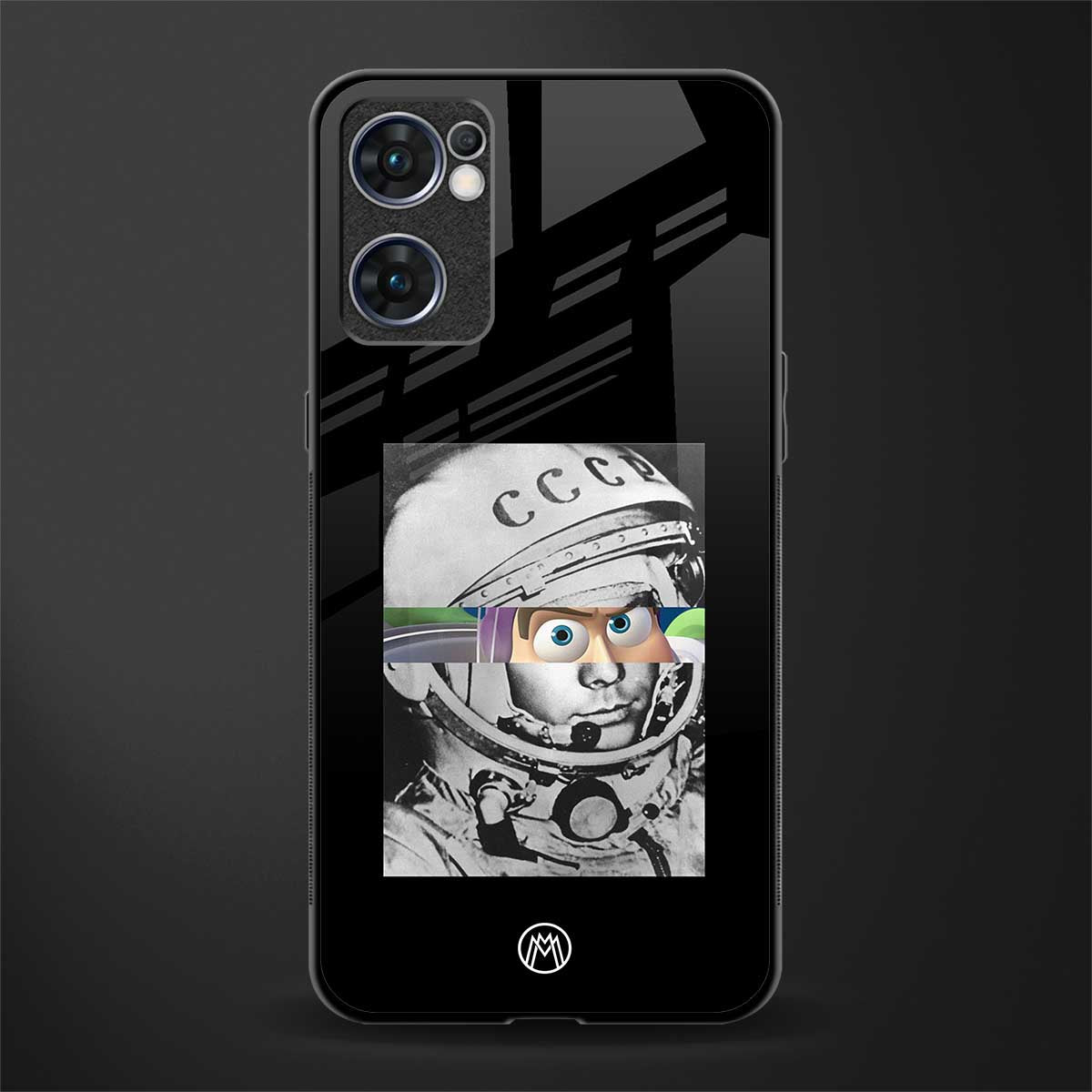 buzz lightyear astronaut mobile glass case for oppo reno7 5g image