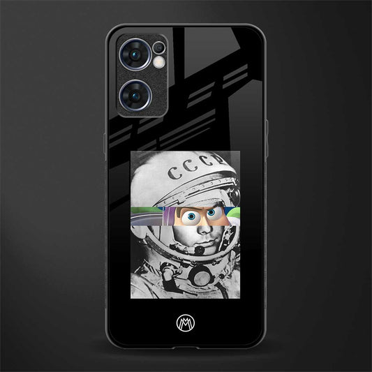 buzz lightyear astronaut mobile glass case for oppo reno7 5g image