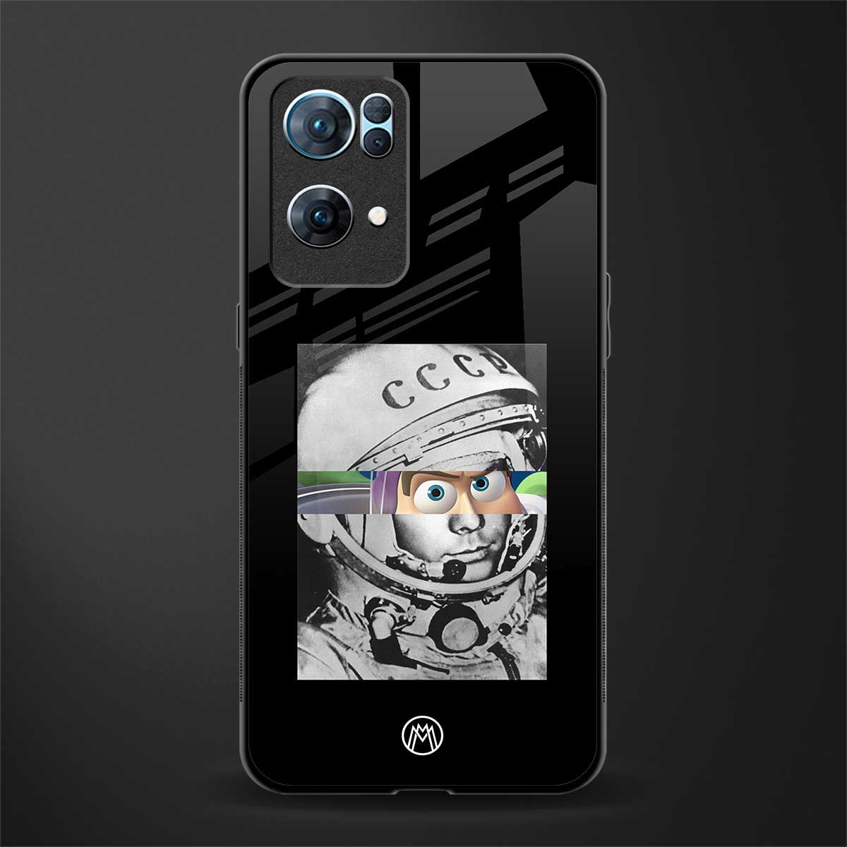 buzz lightyear astronaut mobile glass case for oppo reno7 pro 5g image