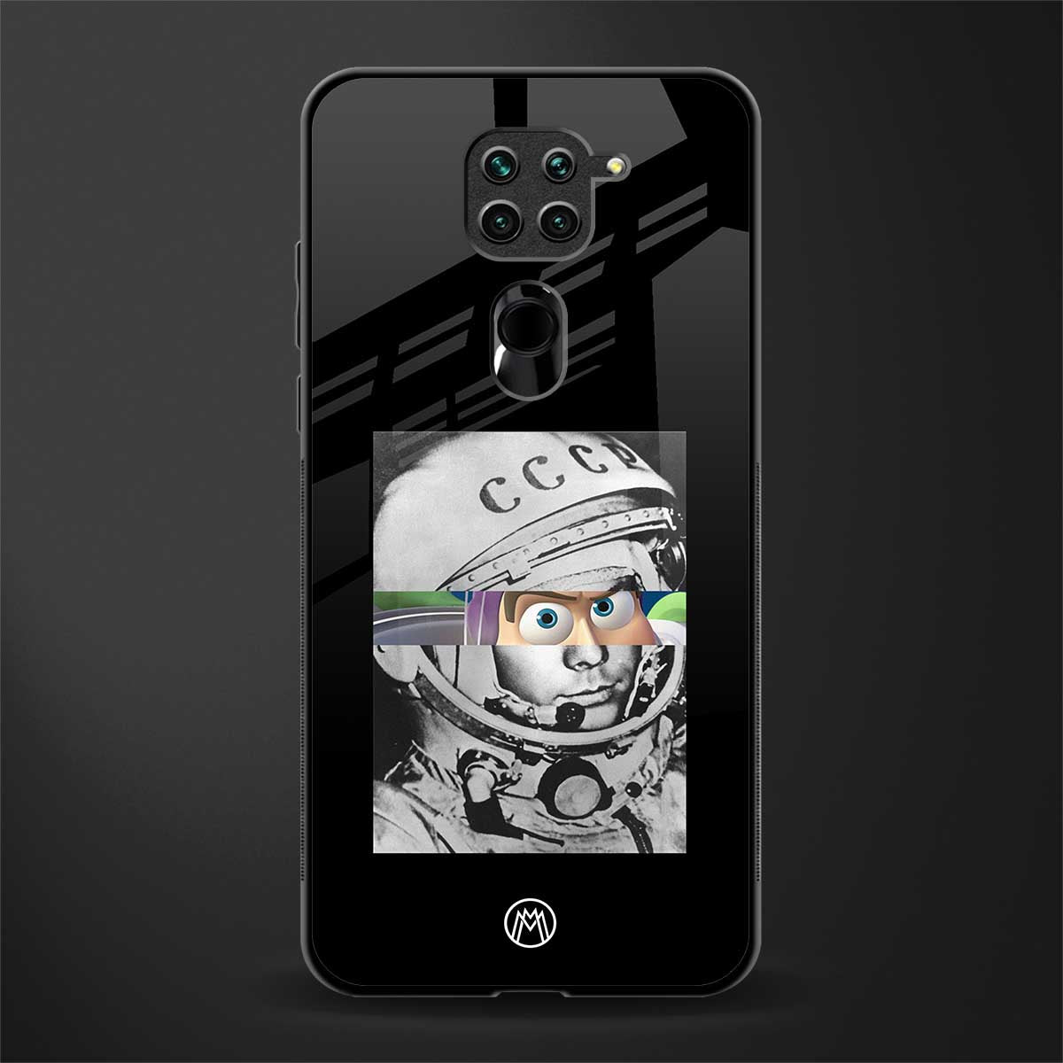 buzz lightyear astronaut mobile glass case for redmi note 9 image