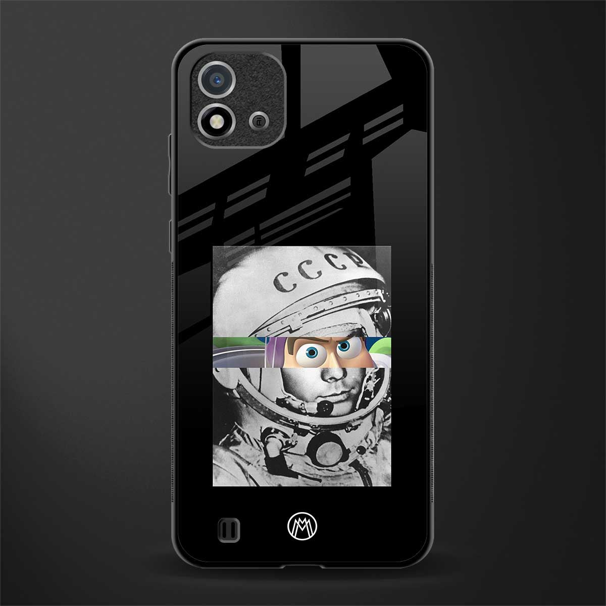 buzz lightyear astronaut mobile glass case for realme c20 image