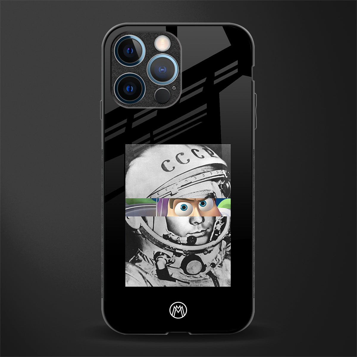buzz lightyear astronaut mobile glass case for iphone 12 pro image