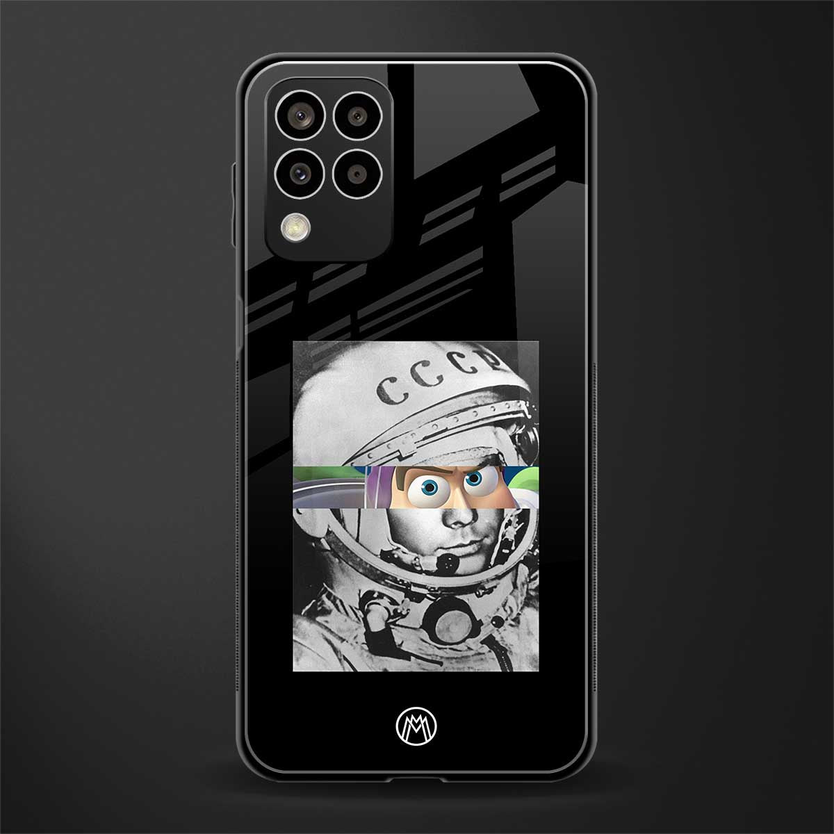 buzz lightyear astronaut mobile back phone cover | glass case for samsung galaxy m33 5g