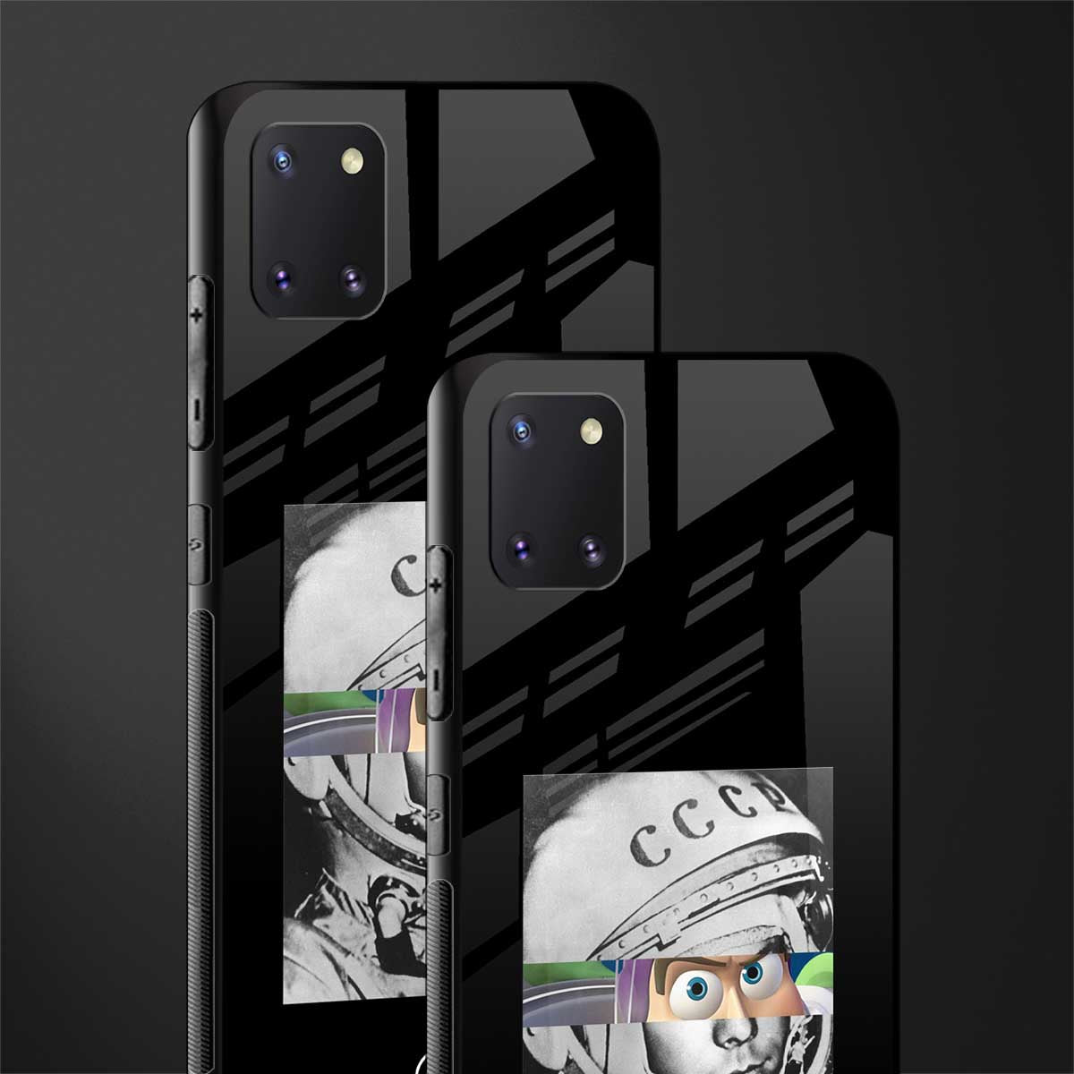 buzz lightyear astronaut mobile glass case for samsung a81 image-2