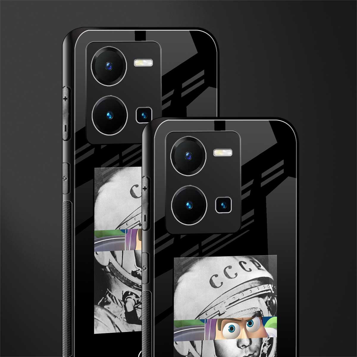 buzz lightyear astronaut mobile back phone cover | glass case for vivo y35 4g