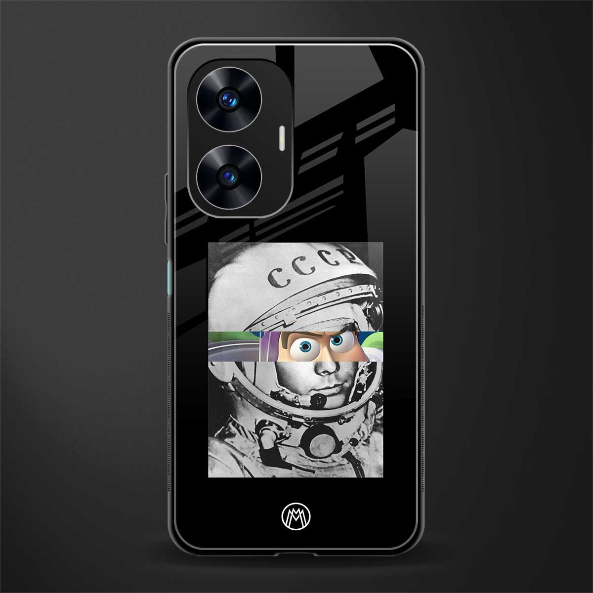 buzz lightyear astronaut mobile back phone cover | glass case for realme c55