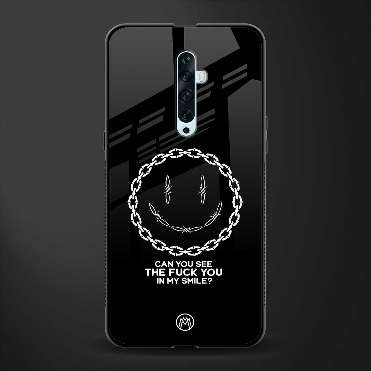buzz off glass case for oppo reno 2f image