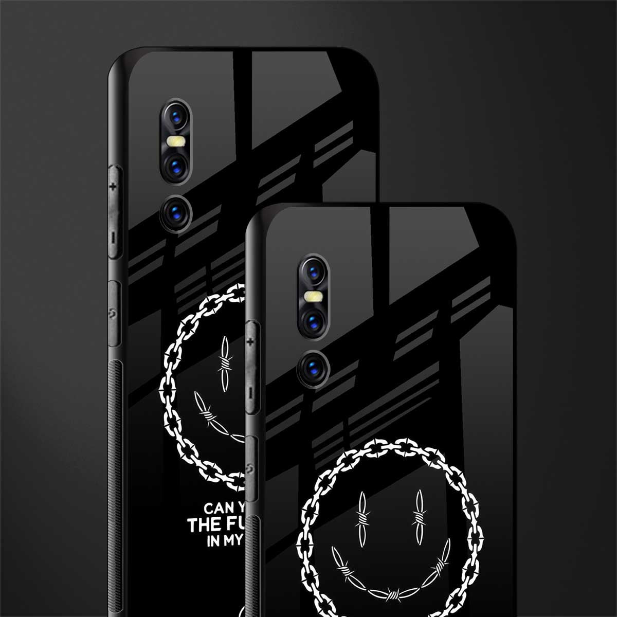 buzz off glass case for vivo v15 pro image-2