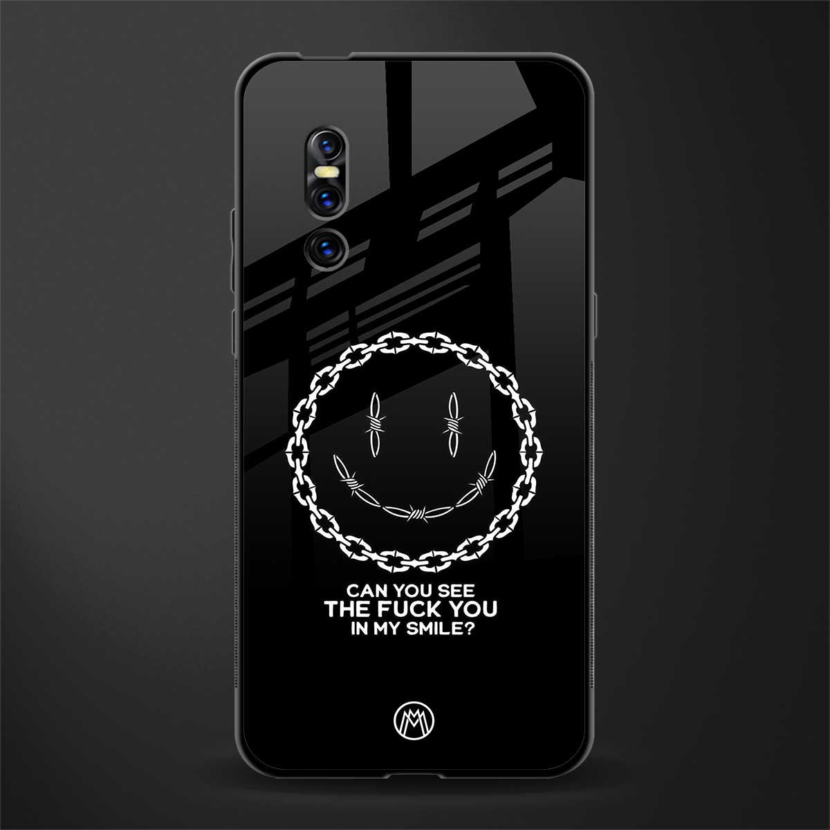 buzz off glass case for vivo v15 pro image