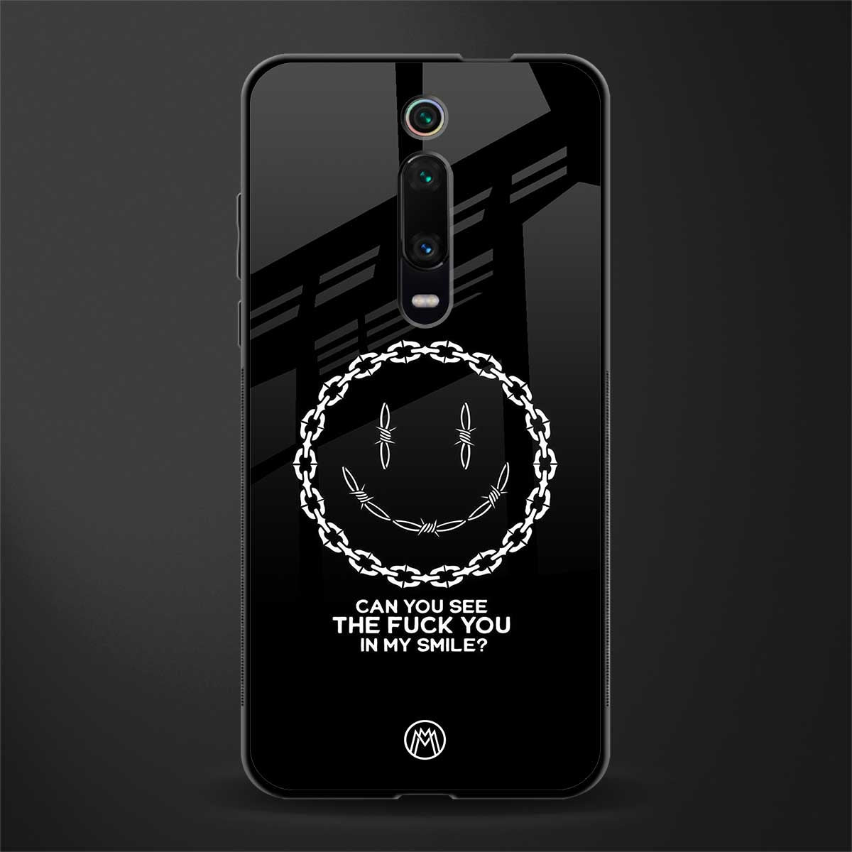 buzz off glass case for redmi k20 pro image