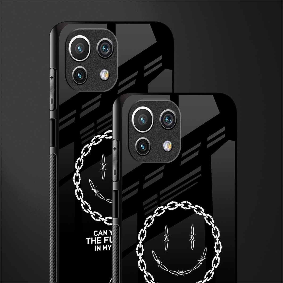 buzz off glass case for mi 11 lite image-2