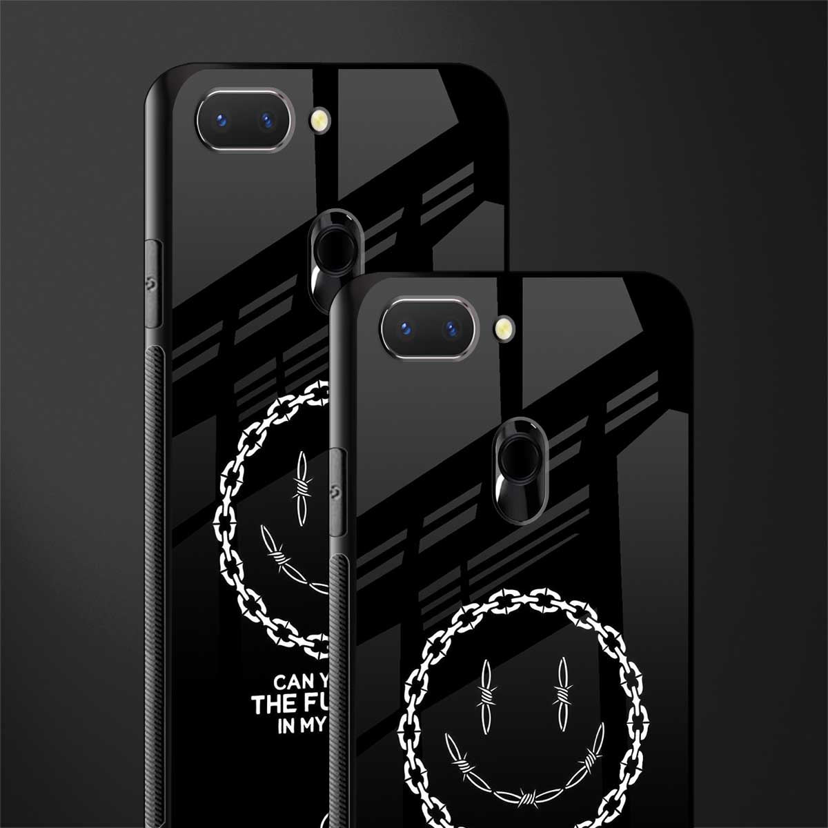 buzz off glass case for oppo a5 image-2