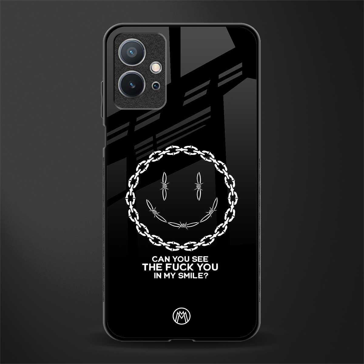 buzz off glass case for vivo y75 5g image