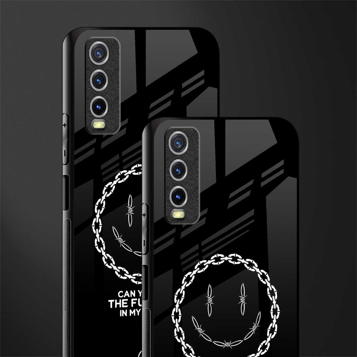 buzz off glass case for vivo y20 image-2