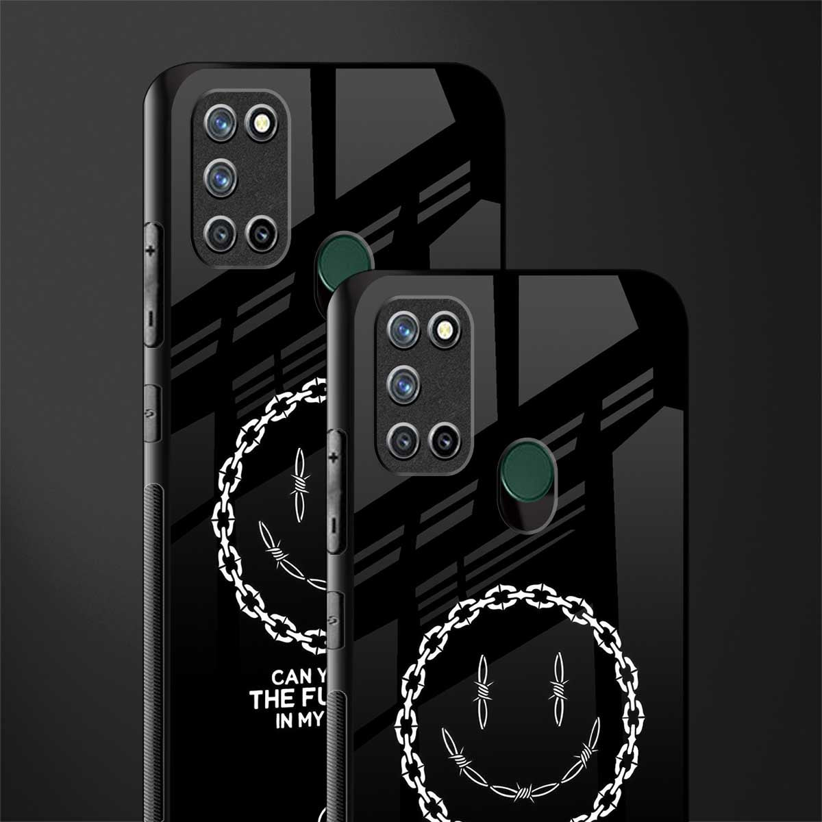 buzz off glass case for realme 7i image-2