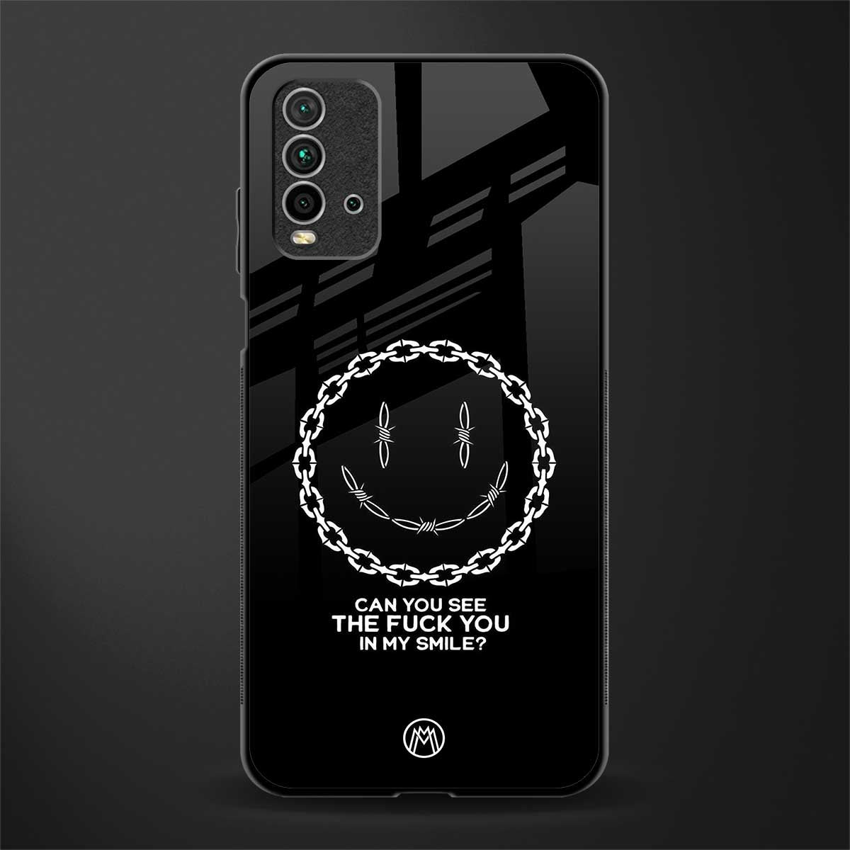 buzz off glass case for redmi 9 power image