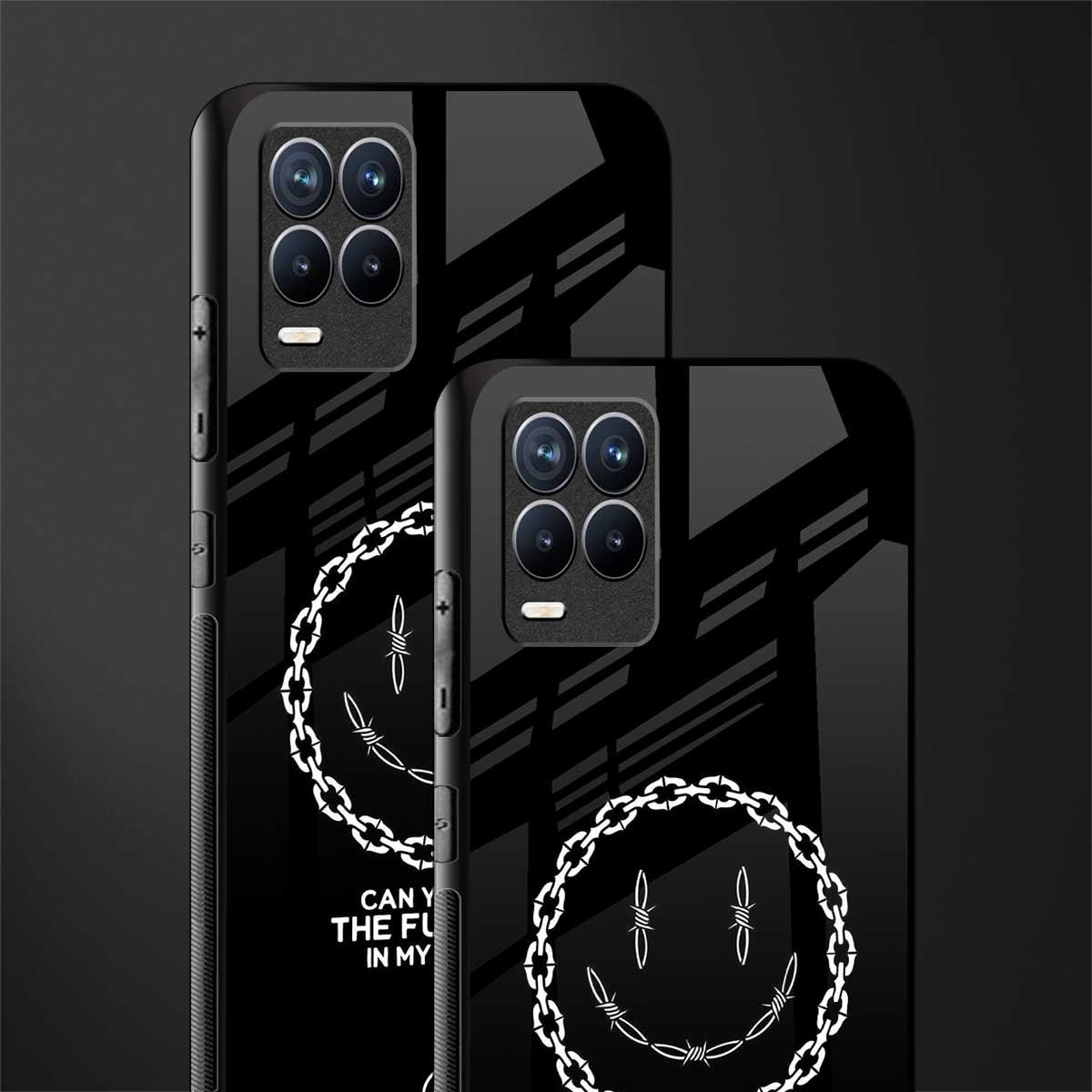buzz off glass case for realme 8 4g image-2