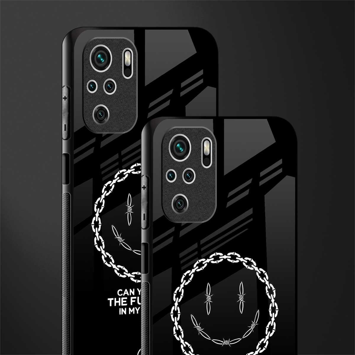 buzz off glass case for redmi note 10s image-2