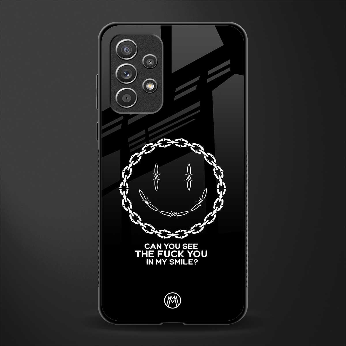 buzz off glass case for samsung galaxy a72 image