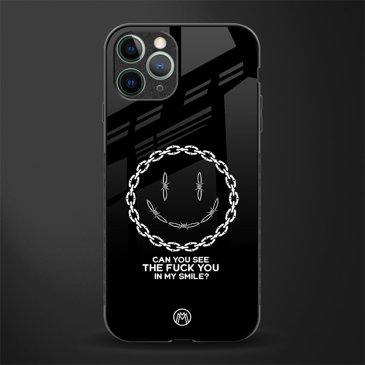 buzz off glass case for iphone 11 pro max image