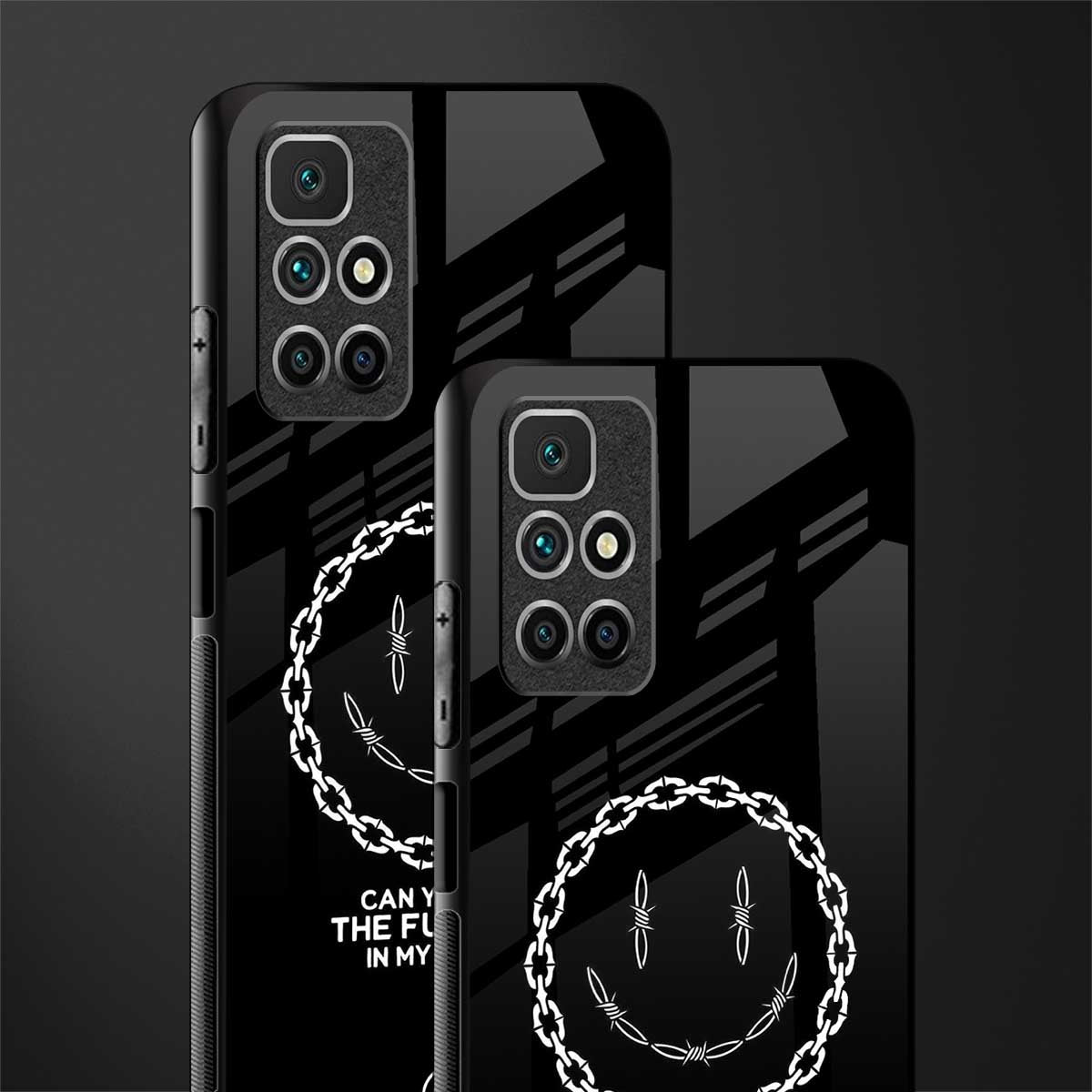 buzz off glass case for redmi 10 prime image-2